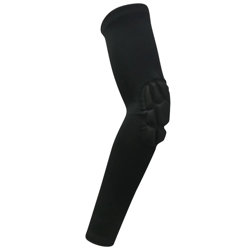 

1pc Sports Arm Sleeve Protective Elbow Sleeve Long Elbow Protector Riding Bike Sleeves for Outdoor Playing Basketball (M, Black)