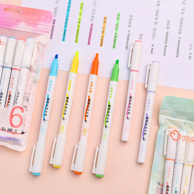 https://ae01.alicdn.com/kf/Sd8c3fd037ed24ec4b966ad114e92547ci/6-pcs-set-Fresh-Candy-Color-Oblique-Highlighter-Pen-Markers-School-Office-Writing-Supplies-Stationery-Gift.jpg