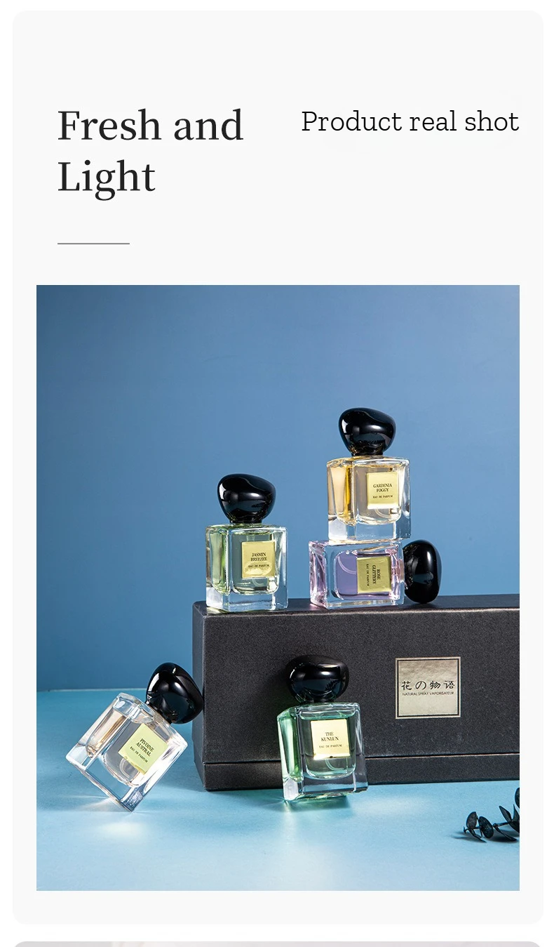 Women's Perfume Set Fresh Long Lasting Light Natural Fragrance_voghion.com