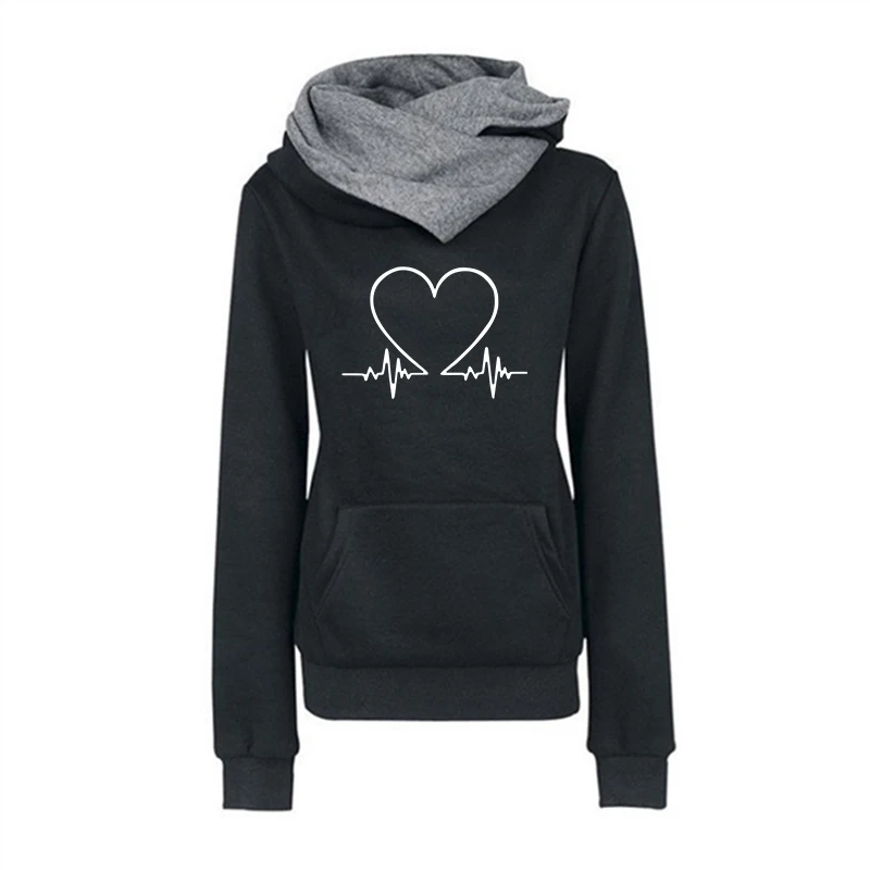 בגדי נשים 2024 חדשים איכות גבוהה סטריטוור קז'ואל פולוברים עם שרוולים ארוכים הודיס ג'וגינג סווטשירטים לנשים אופנה יומית