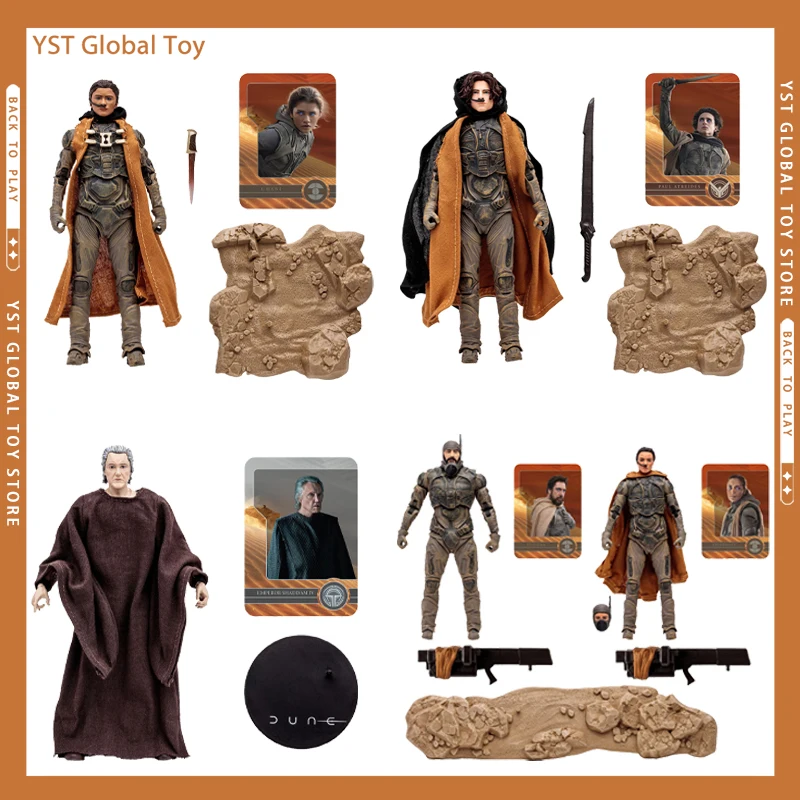 

McFarlane Dune 2 Movie Actor Anime Figure 7-Inch Paul Atreides Paul Atreides DC Multiverse Movable Figure Collection Gifts Toys