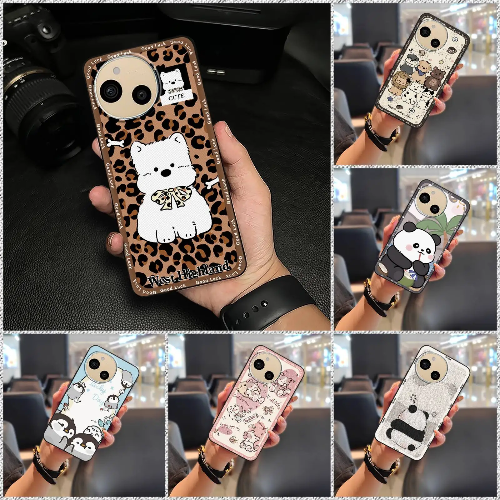 Charming Cartoon Anti-Knock Dirt-Resistant Shockproof Phone Case