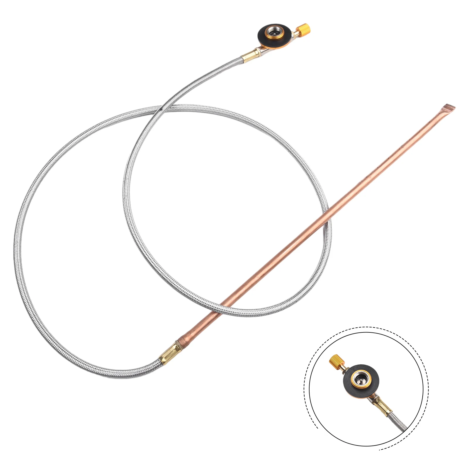High Quality Fires Starter Gas Appliance Stainless Steel Flexible Hose For Cooking Picnic BBQ Handheld Lightweight Multi-Purpose