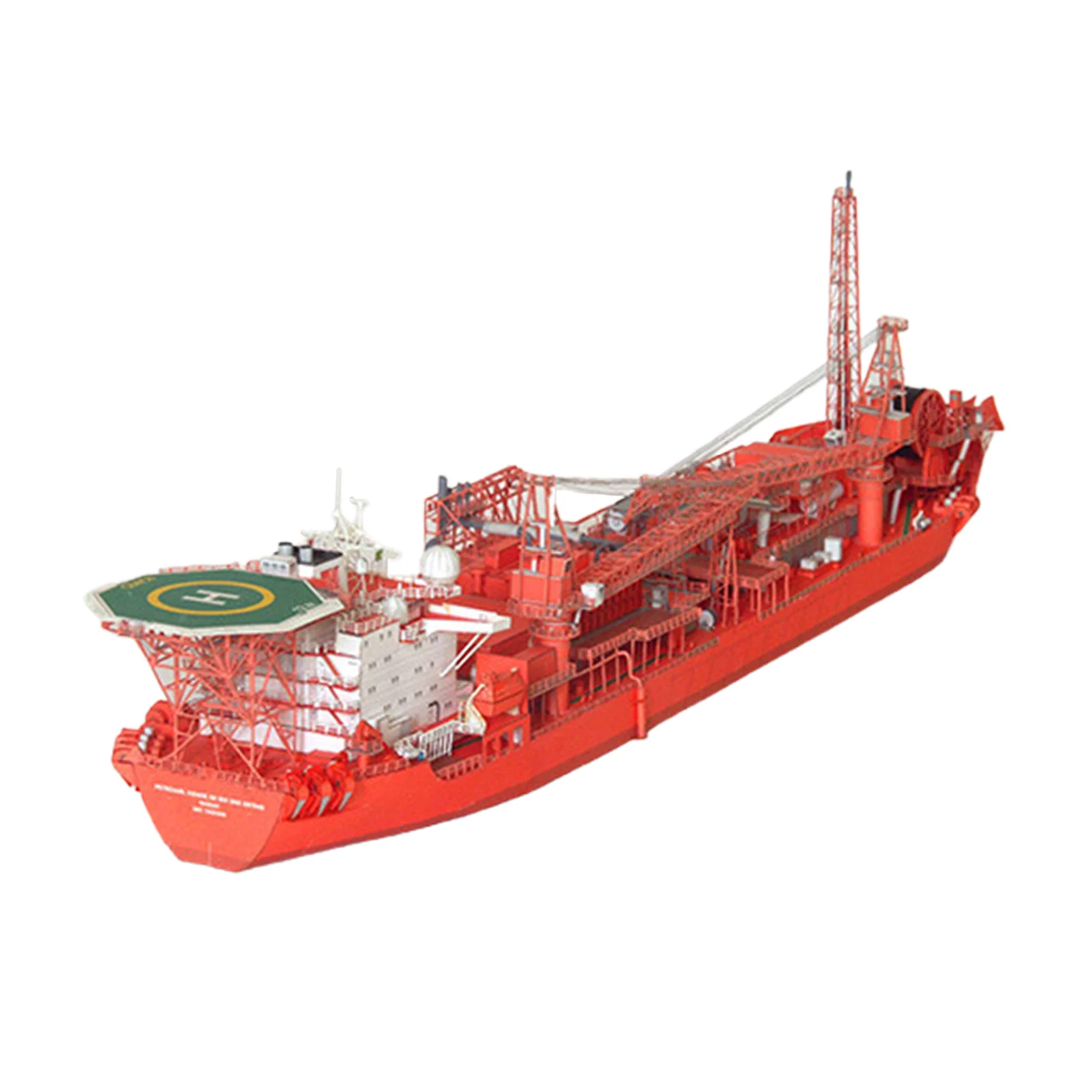 FPSO производство танкера 3D бумажная модель корабля пазл образование бумажные подарки