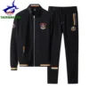 High Quality Embroidery Fashion Tracksuit Autumn Men's Sportswear Two Piece Set Brand Clothing Jacket Sweatpants Sweatsuit 2