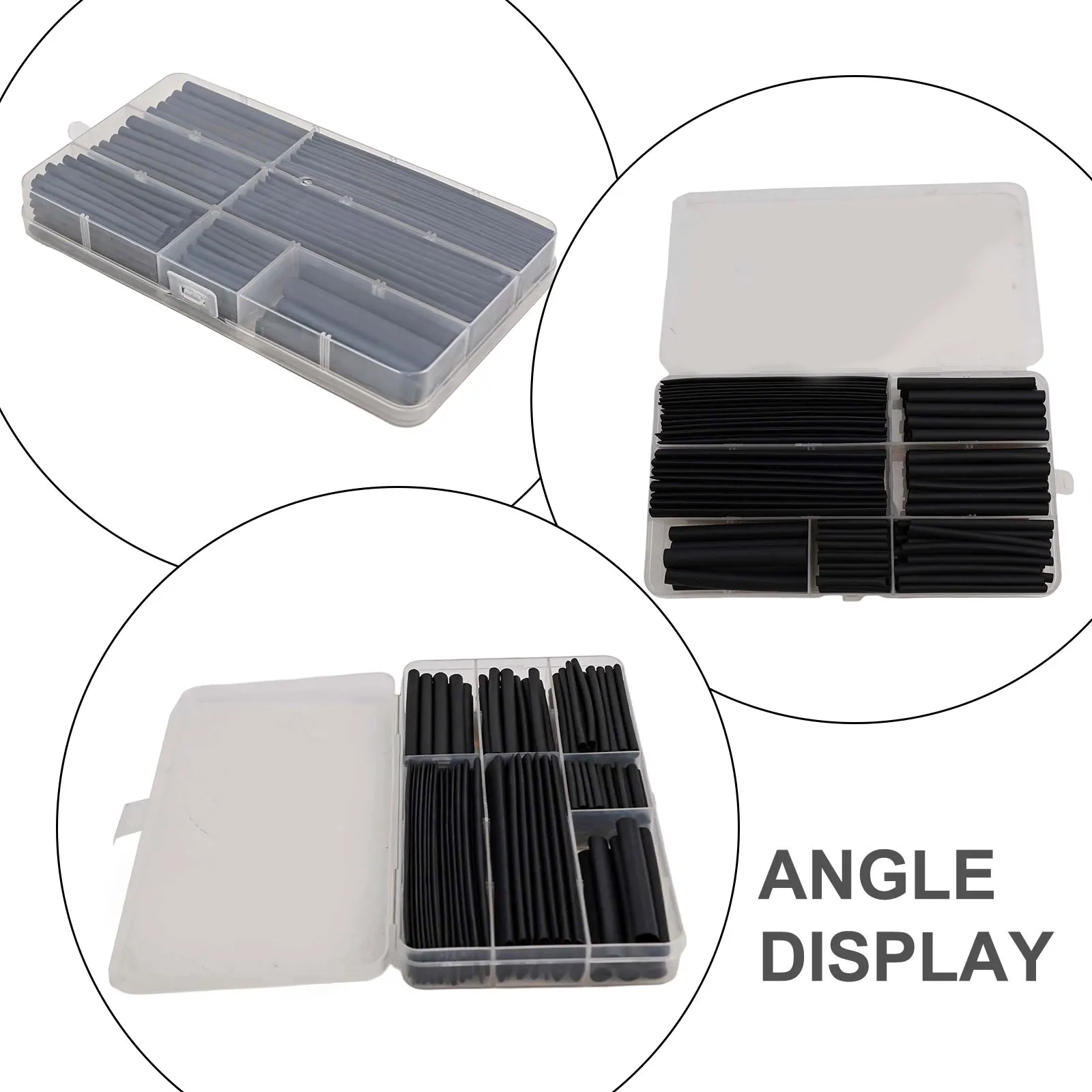 150pcs Black Heat Shrink Tubing Tube Sleeving Car Wire Wrap Heatshrink Accesorios Para Veh&iacute;culo Hot Sale Discount
