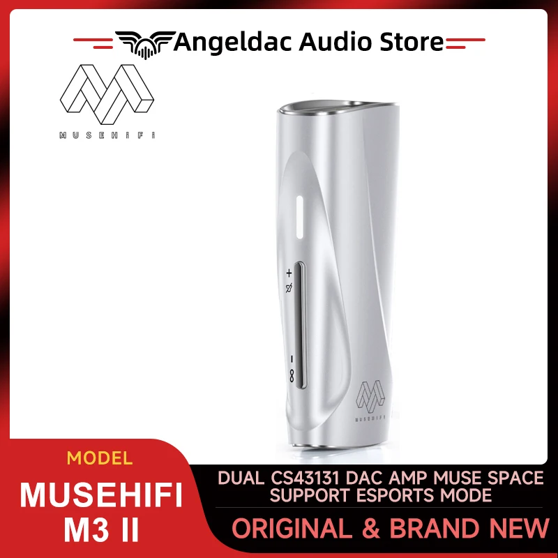 MUSEHIFI M3 II Dual CS43131 DAC AMP MUSE SPACE Support Esports Mode 3.5MM/4.4MM con Type-C/Light-ning M1 A01 ZERO S12 senza tempo