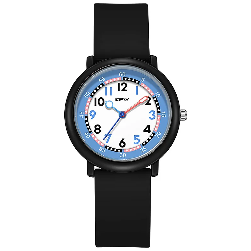 Colored Dial Children's Watch Leisure Glow Student Quartz Sports Outdoor Waterproof Exam Boy and Girl Watch Gift 4
