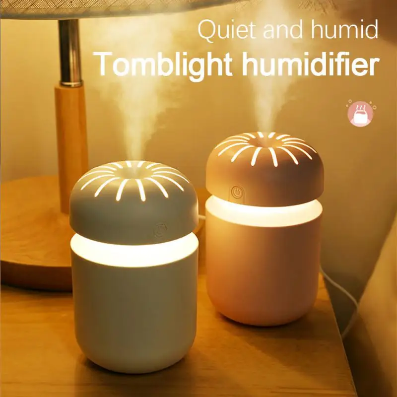 

Air Humidifier With Led Ambient Light Smart Spray Large Capacity 360 Degree Nozzle Spray For Living Rooms Cars Car Accessories