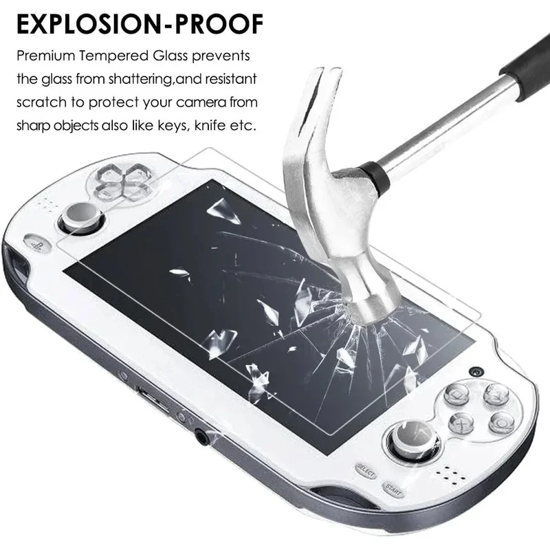 Premium Tempered Glass Screen Protector, HD Clear, Anti-Scratch & Shatterproof