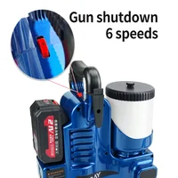 Pistolet à peinture sans fil 21V, pulvérisateur électrique portable haute pression pour peinture murale au latex, idéal pour la maison 3