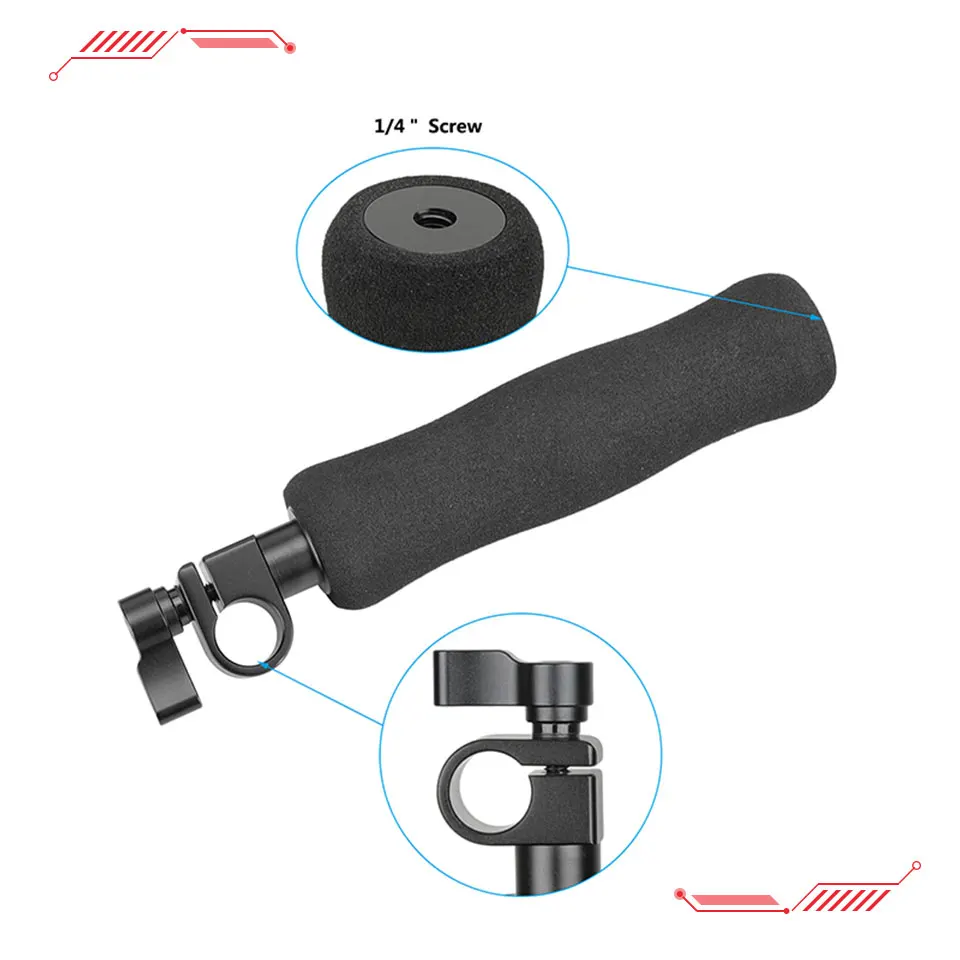 Camvate um par dslr lidar com apertos