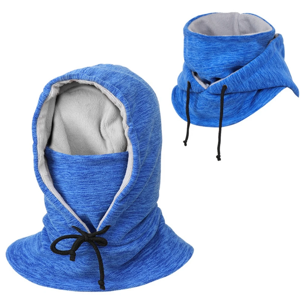 Balaclava Ski Full Head Covers Fleece Hood Windproof Face Mask Outdoor Winter Sports Skiing Bicycle Thermal Fleece Balaclava Hat 2