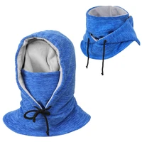 Balaclava Ski Full Head Covers Fleece Hood Windproof Face Mask Outdoor Winter Sports Skiing Bicycle Thermal Fleece Balaclava Hat 2