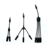 1/5/20/100Set PV Solar Connector  Photovoltaic Male Female Plug Waterproof 3 4 5 Way Y-Type 1 In 2/3/4 Out Solar Kits System 3