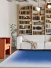 Minimalist Gradient Color Living Room Carpets Creative Design Bedroom Bedside Carpet Easy To Care for Dirt-resistant Art Rug 양탄자 3