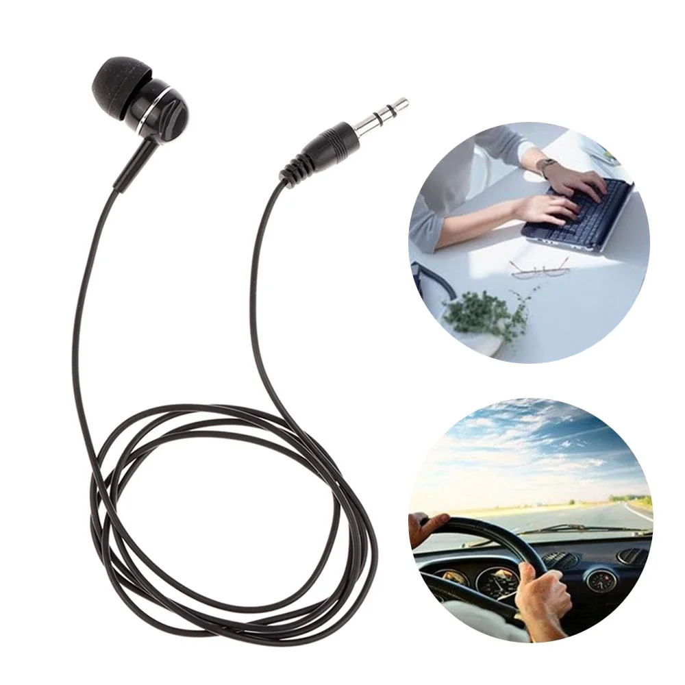 รูปสินค้า หูฟัง Mono 3.5 มม. แยกเสียงรบกวน สำหรับ Android & MP3
