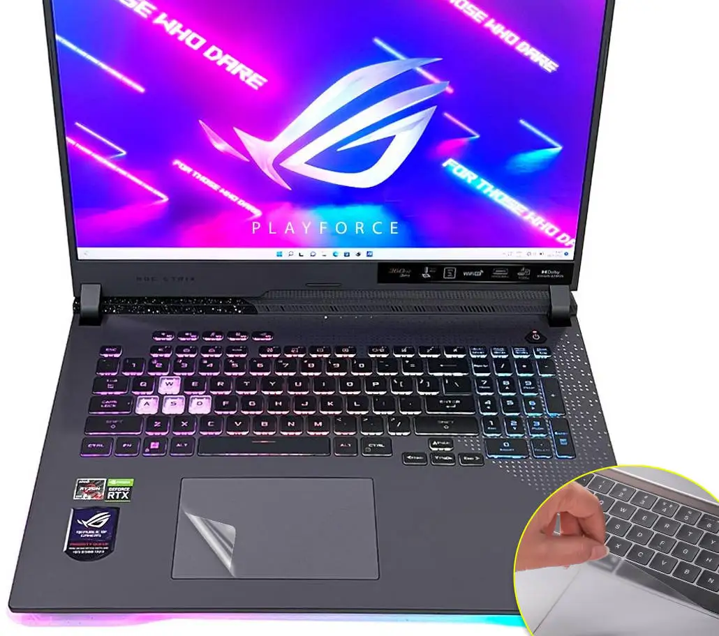 Trackpad Protector Matte For Asus ROG Strix G17 G713 G713RM g713rw G713QR G513QM G713Q G713 G 713 RM RW Touchpad