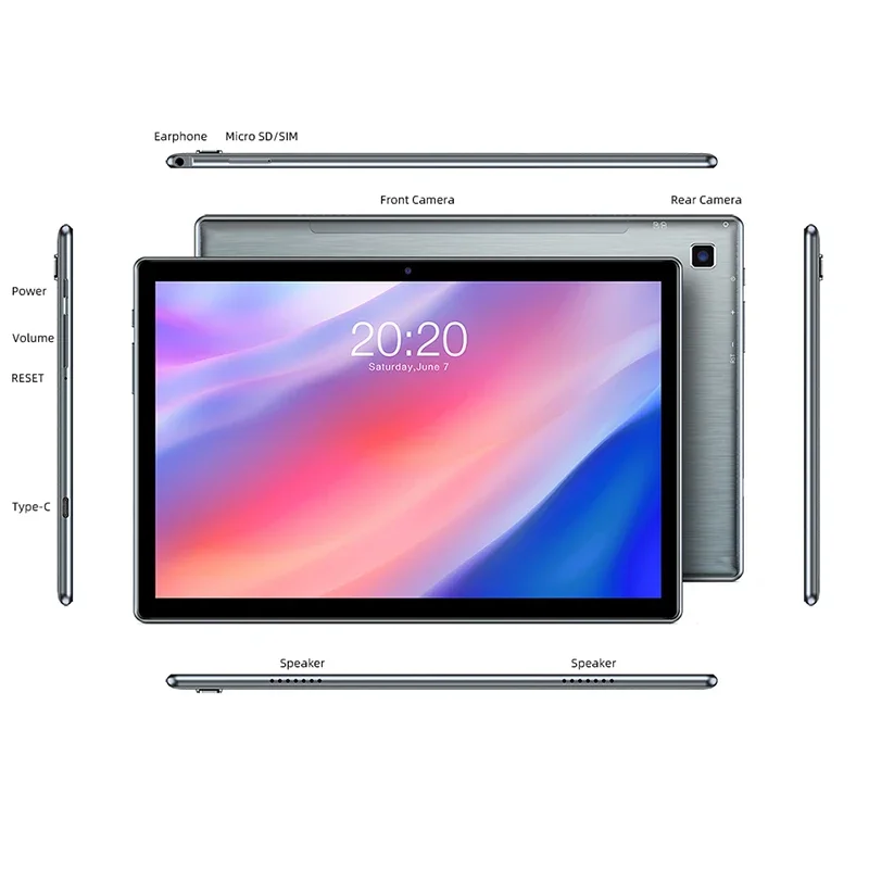 teclast TLA007 P20HD pad タブレット Teclast TLA007、10インチ Android タブレットのスペック