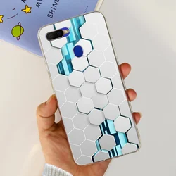 Adorable Panda Silicone Phone Case - Cute Cartoon Design, Soft Protective Cover for OPPO A7 AX7 (Capa-779)
