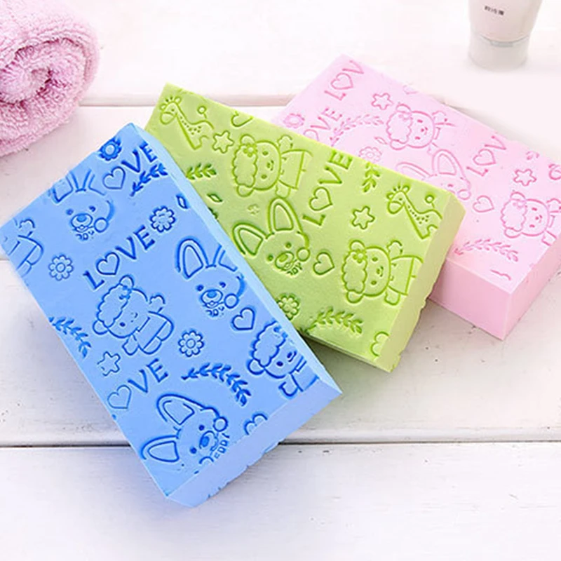 

Soft Body Scrubber Bath Sponge Body Scrub Exfoliating Scrub Shower Brush Exfoliator Skin Cleaner Dead Skin Remover Bathing Tools