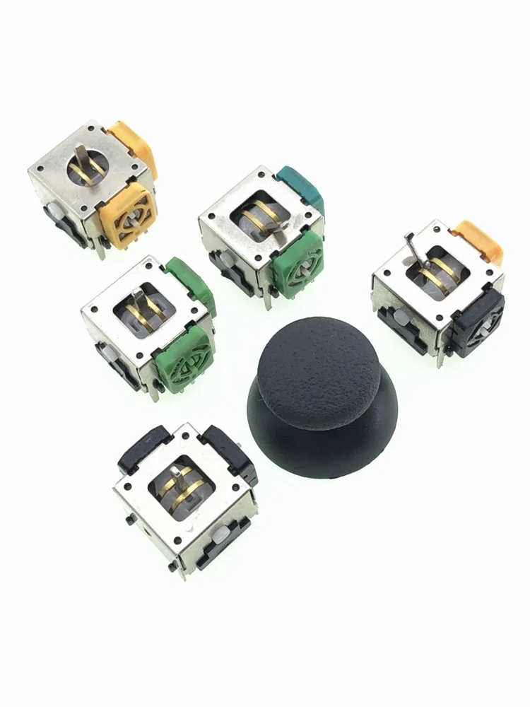 3D Analog Stick Sensor Potentiometers Thumb Sticks Cap Cover for Microsoft Xbox 360 Controller Repair Parts 16*16mm Send cap analog stick joystick