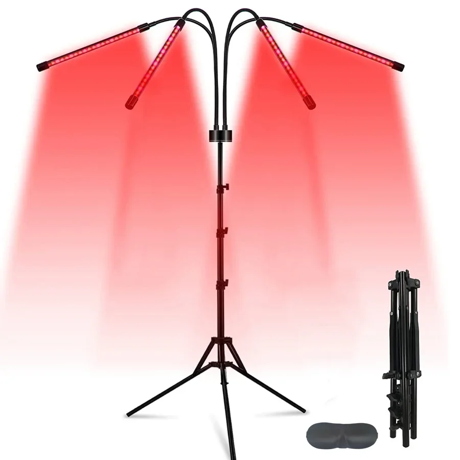4/5 Head Red Light with Bracket for Different Parts of The Body To Promote Metabolism, Weight Loss and Other Multi-functions
