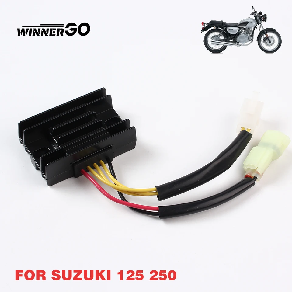 オートバイ整流器 スズキ用 GS425 GS750 GS425E GS425L GS850GN GS750E GS750L GS25 大特価】スズキ  用 レギュレーター レギュレータ 整流器 GS400 GS450 GSX250E GSX400E GT380 GSX400F GSX400X  GT550 GT250 レギュレター バイク 交換 汎用 パーツ 部品 補修 修理 電圧レギュレータ整流器の交換 FH019AA 710001191 BRP ATV UTV モデル 800 1000 220v と互換