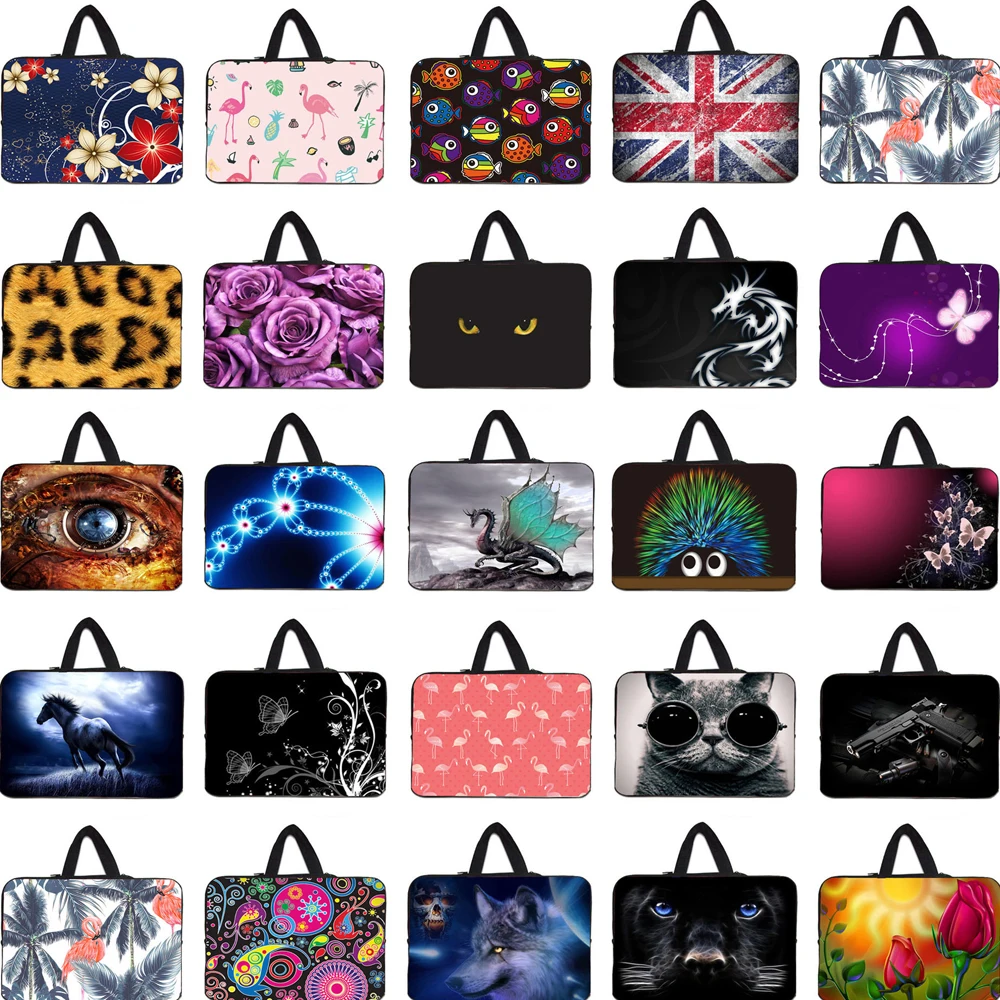 

Viviration Capa Para Notebook Handbag Carry Case Neoprene 10 12 13 14 15 16 17 15.6 13.3 11.6inch Laptop Sleeve Bag Fundas Pouch