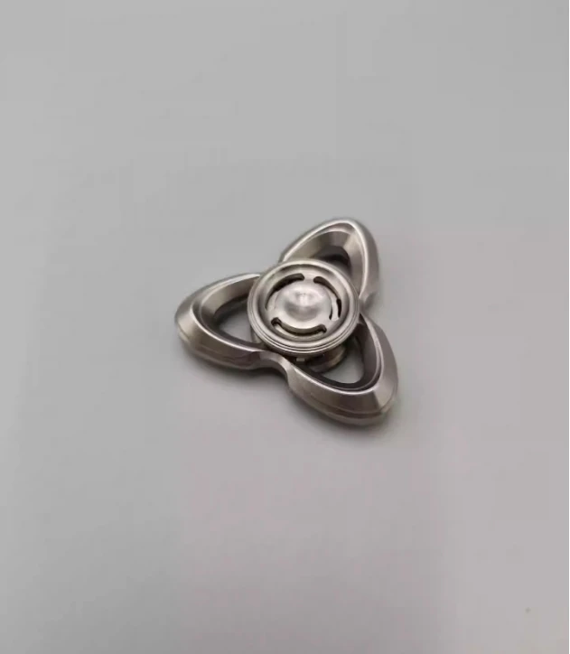 

USED EDC Tungsten steel cat's eye stone fidget spinner Fingertip gyroscope Decompression toys