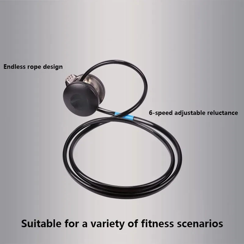Suspension Endless Rope Trainer Core Power Training Hanging Easy And Exercise Home Or Gym Resistance Magnetic Control 6 Levels gym workout rope