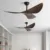 38/52 Inch Ceiling Fan Living Room Restaurant Americans Modern Office Without Light DC Remote control Electric Fan 110V 220V