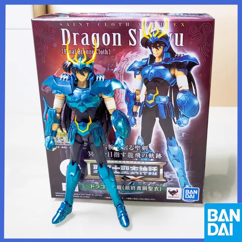 

Original Saint Seiya Myth Cloth Ex Final Bronze Dragon Draco Shiryu V3 Ex Metal Armor Action Figure Collection Model Toys Gifts