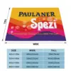 Paulaner Spezi Logo Knitted Blanket Velvet Munich Soft Throw Blanket for Bedding Couch Bed Rug 5