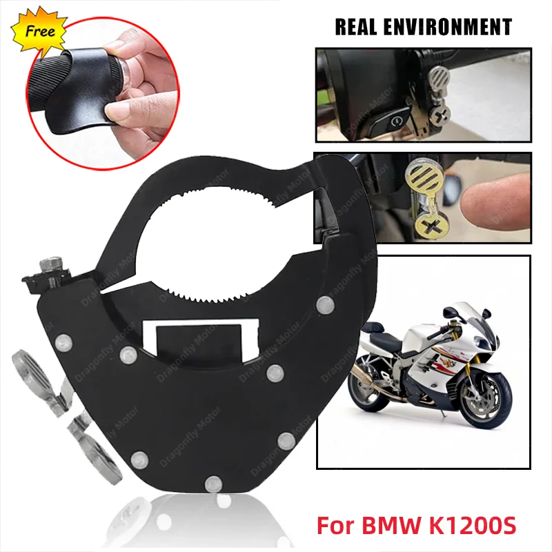

Cruise Control Lock Improved Safety Stainless Steel Control Cruise Control For BMW K1200S K1200 K 1200S 2003-2009 2008 2007 2006