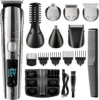 WAIKIL New Multi functional Men's Barber Rechargeable Cordless Waterproof Barber Professional Electric Trimmer sideburns trimmer 3