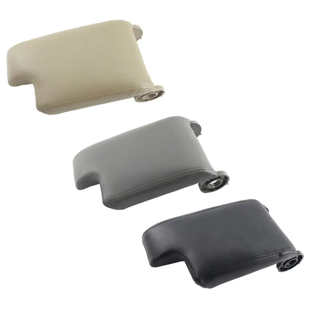 Car Center Console Handrail Box Lid Armrest Storage Cover Fit For E46