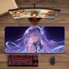 Genshin impact Mousepads Monster Large Mouse Mat Big Desk Pad Non Slip Rubber Mouse Pad Big Keyboard Mats Mouse Pad 3