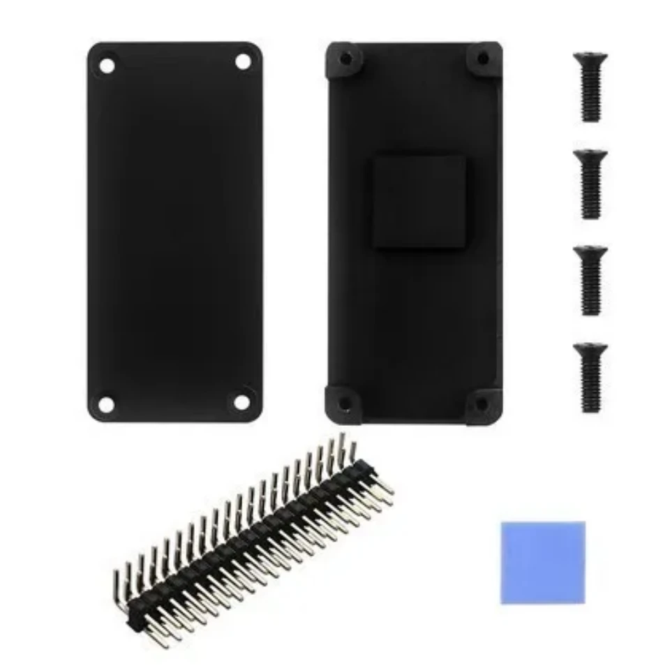 Aluminum Shell Protective Case Kit with Cooling Enclosure and Pin Header for Universal DIY Projects