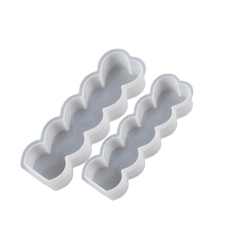 Description Picture 4 of itemStacking Heart Candle Silicone Mould Home Decor Ornament Handmade Soap Candle Cake Chocolate Making Molds
