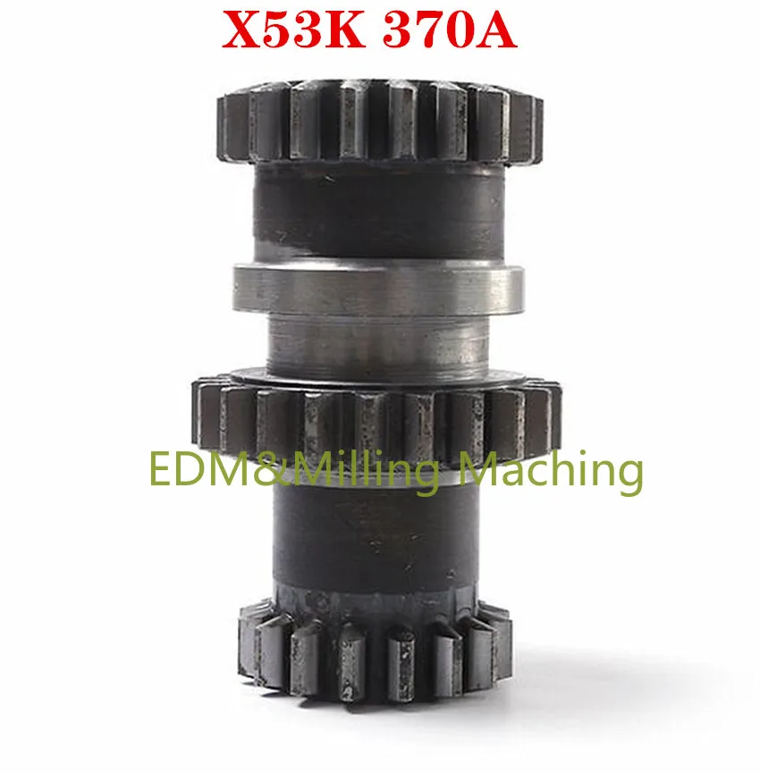 

40CR Milling Machine CNC X62w/X52k/X63w/X53k X53K 370A Accessories Triple Machine Gear 155mm Gear For Bridgeport Mill Tool