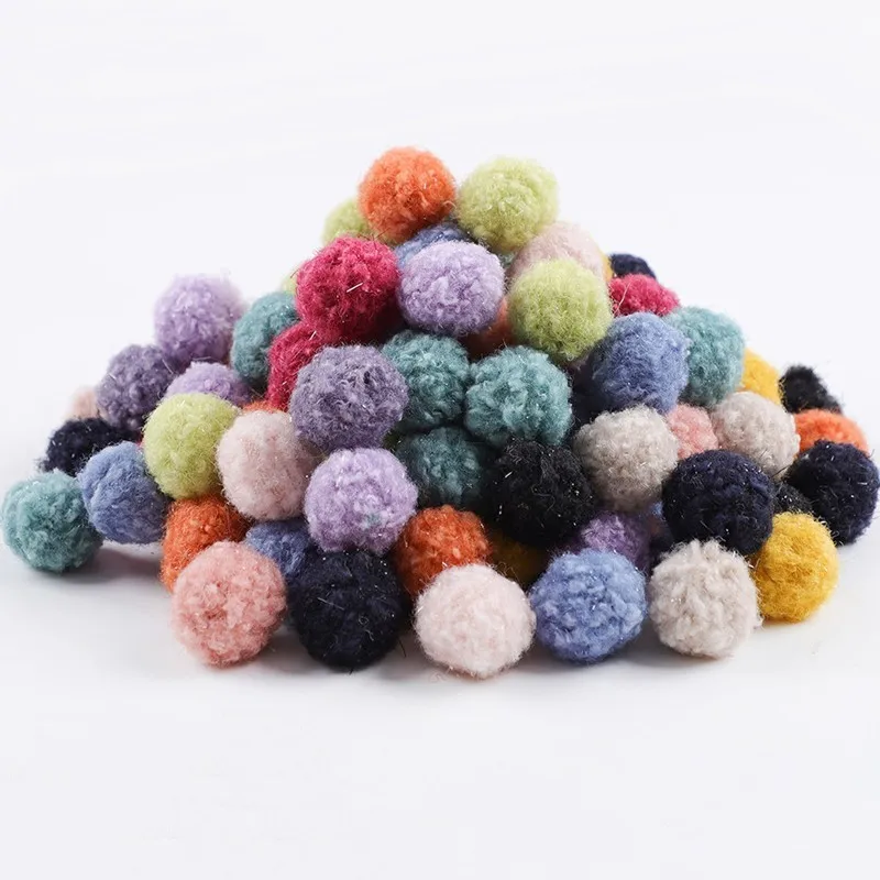 20PCS 30MM Solid Color Yarn Pompoms Craft Pom Pom Balls for Party  Decoration, DIY Jewelry Making, Garlands, Embellishment - AliExpress