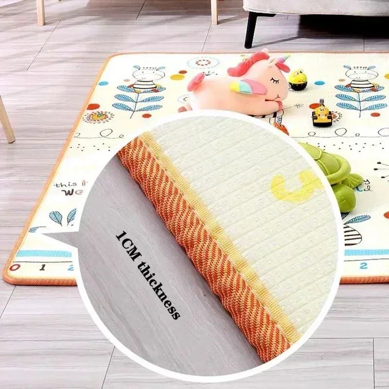 Thicken 1cm/0.5cm EPE Baby Play Mat Toys for Children Rug Whole Playmat Developing Mat Room Crawling Pad Safety Baby Carpet Gift