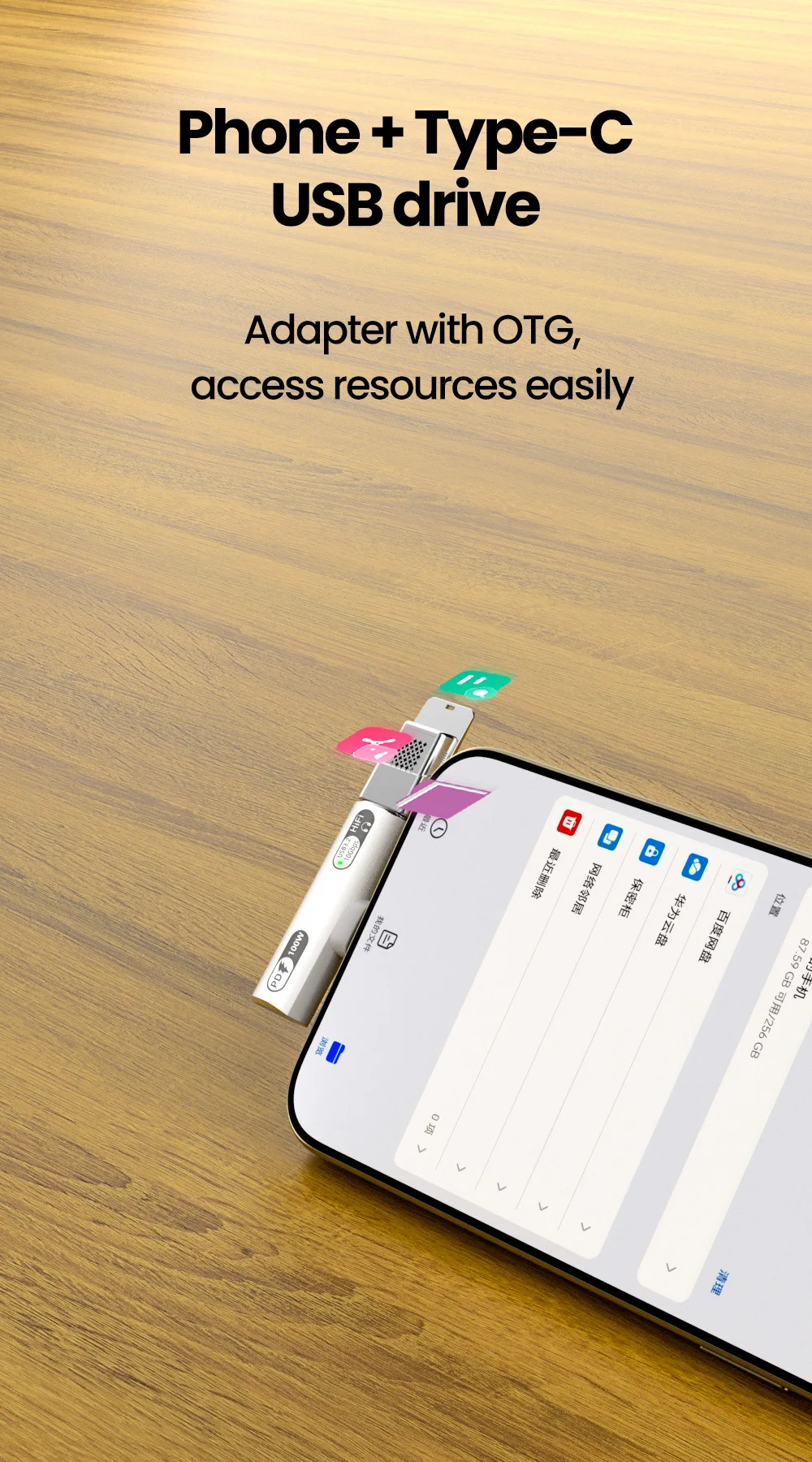 OLAF USB-C 2-in-1 Audio & Charging Adapter 100W