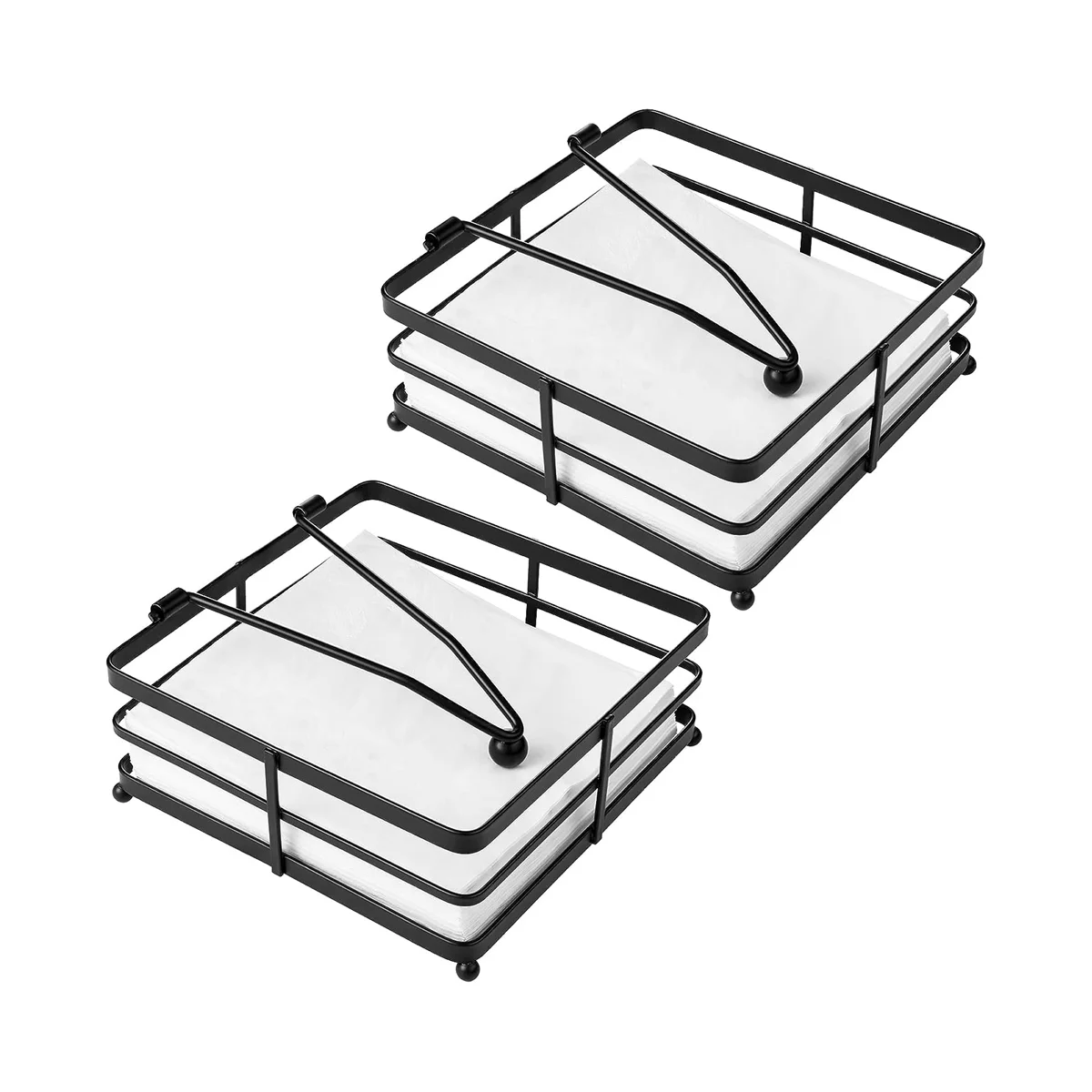 

2 шт., держатель для бумажных салфеток, с утяжеленной ручкой