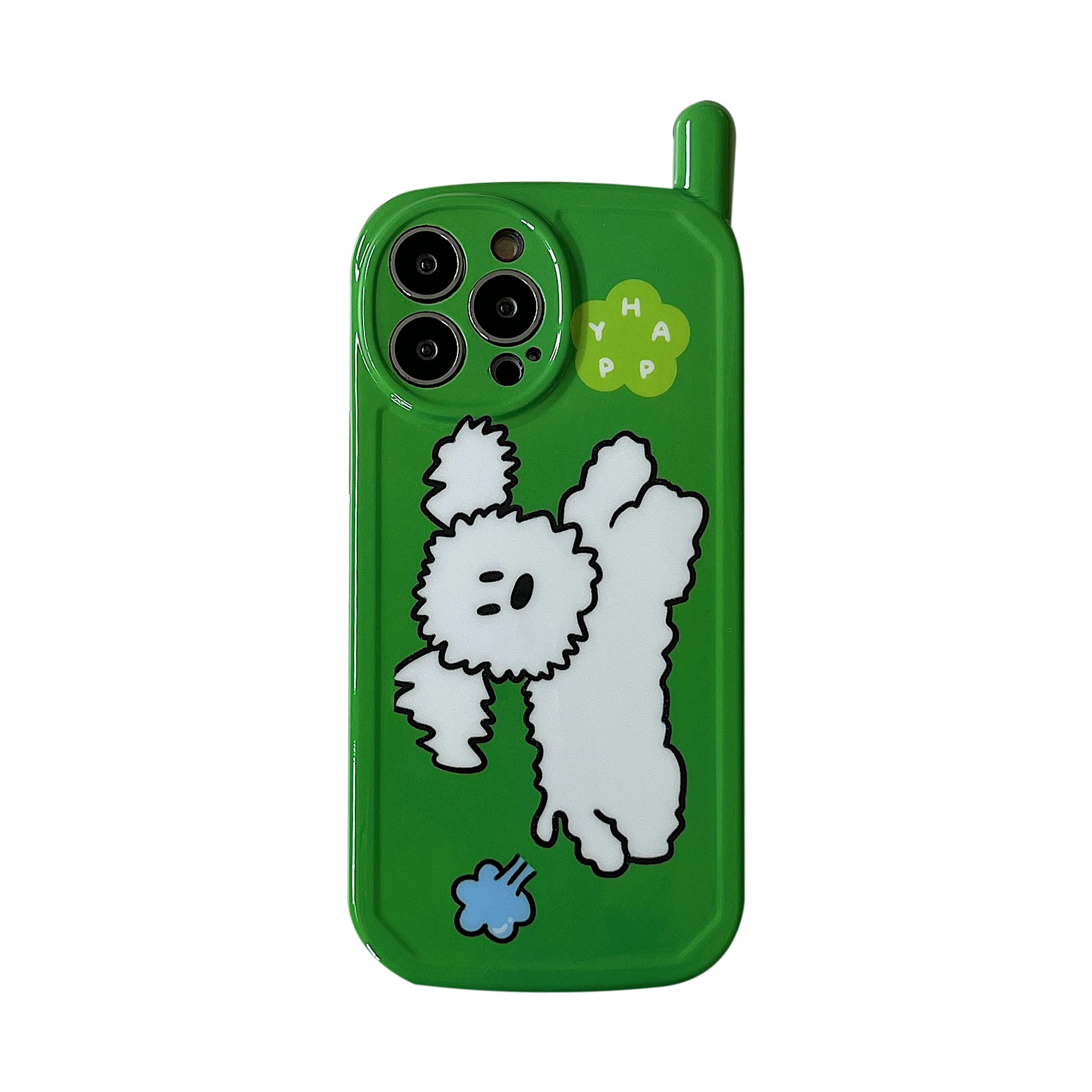 vintage-cellphone-green-dog-case-for-iphone-15-14-13-pro-max-back-phone