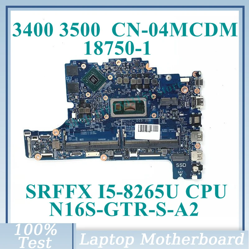 

CN-05NDV7 05NDV7 5NDV7 CAL50/DAL10 LA-F116P с процессором SR3W0 I3-8130U, материнская плата для ноутбука DELL 3490 3590, протестирована на 100%