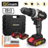 25+3 Torque Cordless Drill Electric Screwdriver Rechargeable Electric Drill Lithium-Ion Battery 2 Speed DIY Driver Power Tools 1