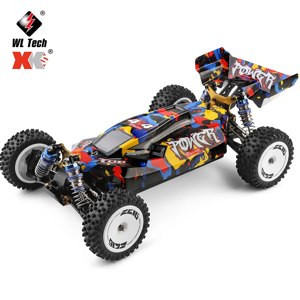 

WLtoys 124007 1:12 Electric 4WD Racing Car 75km/h Speed RC Car 2.4G Remote Control Drift Crawler Built-in Mobile Phone Bracket