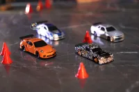 Outdoor Toys 1/43 2.4g Radio Control Drift Car 4WD RC Mini Race Car High-Speed Motor Vehicle Model for Boys Gifts TH23884 1